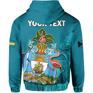 Envío Directo personalizado Bahamas Sudadera con capucha azul <span class=keywords><strong>Marlin</strong></span> con diseñador de las Bahamas cordón bolsillo Sudadera con capucha - Product Image 3