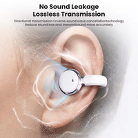 Nouveaux écouteurs intra-auriculaires Bluetooth 2-en-1 à clipser 2026 – Qualité supérieure, confort optimal pour regarder la télévision et jouer à des jeux