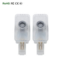 Lumière de bienvenue pour portière de voiture, projecteur LED laser avec logo pour Honda Civic berline 4 portes, Civic Hybrid, Insight