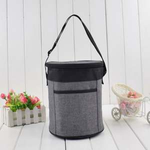 Sacs isothermes en tissu Oxford personnalisés avec logo en gros, sacs à déjeuner personnalisés pour aliments - Product Image 1