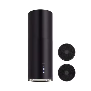 เครื่องดูดควันแบบเกาะกลางห้องครัว AI Smart Island รุ่นทรงกลม ทำจากทองแดงและสแตนเลส เหมาะสำหรับโรงแรมและบ้านพักอาศัย - Product Image 2