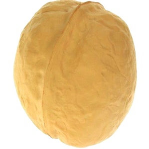 Cadeaux promotionnels personnalisés avec logo, balle anti-stress en mousse PU en forme de noix, balle anti-stress en noix - Product Image 1