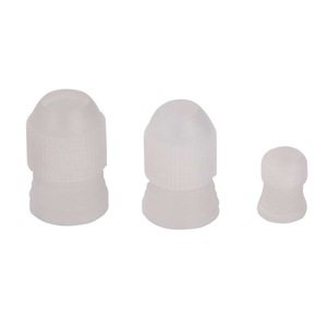 Plastic Piping Nozzles Set Small And Large Sizes For Cake Decorating And Pastry Making <b>Round</b> Indoor Use - Product Image 1