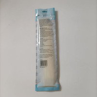 Pochette autoportante refermable personnalisée avec fenêtre, en PE laminé, à colle thermofusible, résistante à l'humidité, emballage PET+CPP
