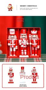 Vente en gros de soldats <span class=keywords><strong>casse</strong></span>-noisettes de 15 centimètres, ensemble de cadeaux, décoration de Noël festive, ornements de chambre, objets de collection - Product Image 2