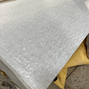 Plaque acrylique en marbre blanc nacré, épaisseur 1/8 pouce, PMMA coulé opaque brillant, <span class=keywords><strong>Plexiglas</strong></span> laserable OEM - Product Image 4