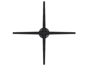 Ventilateur 3D holographique d'extérieur avec image 3D Ventilateur de lampes à LED holographiques Ventilateur publicitaire double face <span class=keywords><strong>Projecteur</strong></span> d'hologramme - Product Image 3