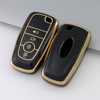 Funda Protectora de TPU Premium para Llave de Coche Ford Focus Mondeo Kuga Edge, Compatible con Control Remoto Inteligente de Cinco Botones, Proveedor Mayorista