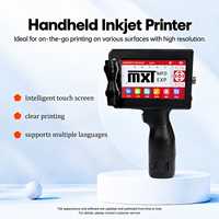 Printer Kode Genggam MXT 12.7/25.4mm TIJ untuk Kemasan Makanan, Tanggal Kedaluwarsa, Kode Batch, Kode QR dengan Tinta Cepat Kering