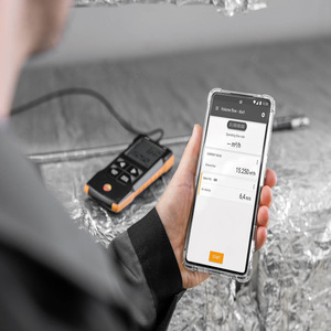 เครื่องวัดความเร็วลมแบบดิจิตอล Testo 425 พร้อมการเชื่อมต่อแอปพลิเคชัน เครื่องมือทดสอบ ผลิตภัณฑ์ Testo 425 - เครื่องวัดความเร็วลมแบบดิจิตอล Testo 425 - Product Image 6