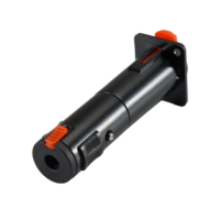 CE Sertifikalı Kilitlemeli 6.35mm 1/4 İnç TRS Stereo Lehimsiz Dişi-Dişi Dengeli Jak Panel Montaj Adaptör Soketi Ses