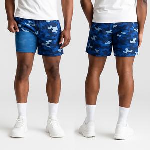 Pantalones Cortos Deportivos para Hombre, con Logotipo OEM, Estilo Vintage, Casual, Transpirables, para Gimnasio, Fitness, Culturismo, de Secado Rápido, Impermeables, 100% - Product Image 3