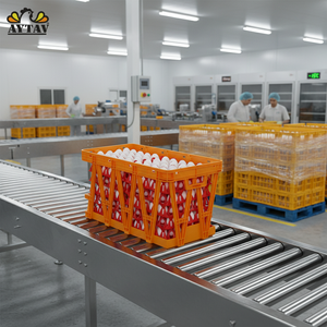 HDPE <b>Plastic</b> Egg Box Maxi Size Stackable Durable Transport Basket <b>Plastic</b> Containers for AYTAV Temperature Resistance -20C - Product Image 3