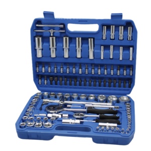 Diverses spécifications Jeu de douilles Boîte d'emballage personnalisée Réparation automobile 108pcs Outils Clé à cliquet - Product Image 3