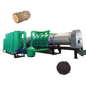 Horno de Carbonización Continua 2025 BBQ DANUBE, Precio de Fábrica, para Producción de Carbón a partir de Aserrín, Cáscara de Palma y Cáscara de Arroz - Product Image 1