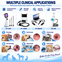 Endoscope portable USB flexible pour vidéo-nasopharyngoscope, équipement de diagnostic pour cliniques vétérinaires et hôpitaux d'animaux