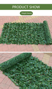 Verde Foglia di Edera Pianta Artificiale Foglie di Erba Recinzione - Product Image 4