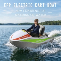 Bateau électrique en matériau EPP durable, vente en gros directe d'usine, grande réduction, mini jet-boat pour le surf aquatique en plein air