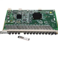 JUQU GPON OLT C300/C320 16-Port FTTH/GTGH Fiber Board dengan Jaringan 10G, Daya DC 48V/AC 220V