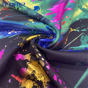 Vải In Hologram 4 Bốn Chiều Căng Polyester <span class=keywords><strong>Spandex</strong></span> Vải Dệt Kim Cho Đồ Bơi - Product Image 4