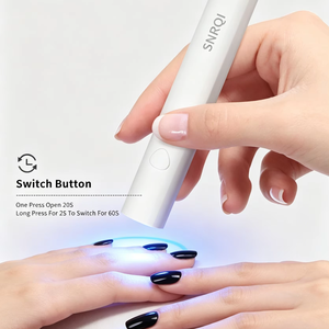 SNRQI Lámpara de Uñas UV LED Inalámbrica OEM/ODM Más Vendida, Lámpara de Uñas Profesional Recargable <span class=keywords><strong>para</strong></span> Secar Esmalte de Gel en Ambas Manos - Product Image 1