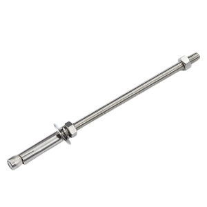 304 Stainless Steel Ceiling Expansion Bolt M6 M8 M10 M12 Extended With Nuts For Construction Industry - Product Image 1