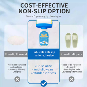 Colla Adesiva Antiscivolo Impermeabile per Pavimenti, per Bagno e <span class=keywords><strong>Cucina</strong></span>, Piastrelle e Marmo, Agente Adesivo a Rapida Asciugatura per Interni ed Esterni - Product Image 3