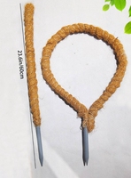 Tongkat joran tanaman creeper kelapa alami joran coco joran Coir