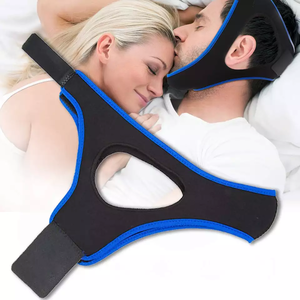 <span class=keywords><strong>2022</strong></span> Mentonnière anti-ronflement réglable et respirante Solution efficace pour les utilisateurs de <span class=keywords><strong>CPAP</strong></span> fabriqués à partir de textiles et de produits en cuir - Product Image 2