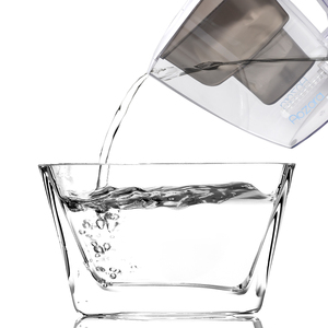 Jarra de agua con filtro para el hogar, reemplazo de jarra de agua alcalina saludable, con luz UV - Product Image 2