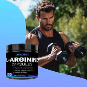 OEM L-Arginin + L-Sitrülin Kapsülleri Besin Takviyeleri Enerji ve Kas Desteği - Product Image 2