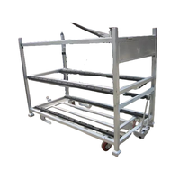 AOCHEN Chariot de réparation de radiateur à usage intensif Pièces Panneau de stockage en acier Support de transport Emballage intérieur de voiture Support de protection