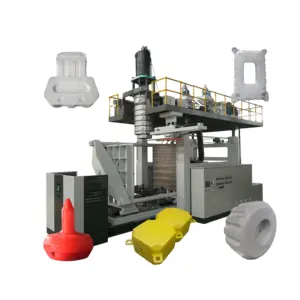 blow moulding machine for floating barrier floating buoy sea barrier pipe float collar