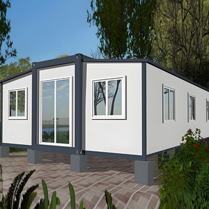 Toit imperméable et conception durable de petite maison préfabriquée de conteneur de <span class=keywords><strong>double</strong></span> couche pour l'usage de bureau d'hôtel <span class=keywords><strong>Houe</strong></span> préfabriquée - Product Image 4