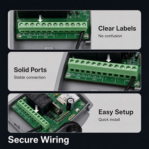 Controlador Inteligente WiFi TUYA para Puerta de Garaje, Control Remoto Inalámbrico de 433.92MHz, Abridor de Puerta Enrollable, Aplicación Móvil desde Cualquier Lugar - Product Image 5