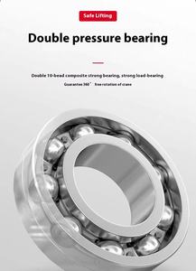 Alat Pengangkat Konstruksi 300kg Mini <span class=keywords><strong>Hoist</strong></span>, Derek Terpasang Luar/Dalam Ruangan, Peralatan Pengangkat Craneseton, Mesin Pengangkat Atap Kecil - Product Image 6