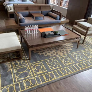 Alfombras Modernas de Alta Gama Hechas a Mano con Mechones Altos para Sala de Estar, Diseño Personalizado para Uso en Golf - Product Image 1