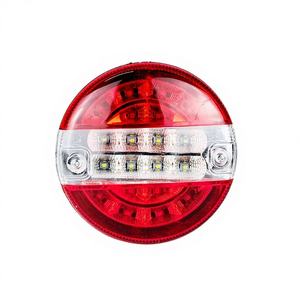 Nouveaux <span class=keywords><strong>feux</strong></span> arrière LED multifonctions 12V-24V IP68 étanches pour camions, <span class=keywords><strong>feux</strong></span> <span class=keywords><strong>de</strong></span> freinage et d'avertissement, ajustement universel, garantie 1 an pour remorques - Product Image 1