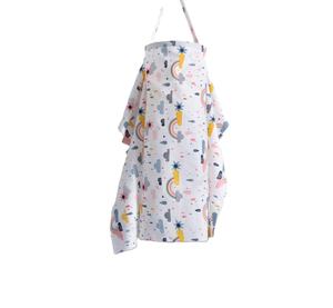 Châle <span class=keywords><strong>d</strong></span>'<span class=keywords><strong>allaitement</strong></span> chic <span class=keywords><strong>d</strong></span>'été en pur coton tissé, anti-transparence, antibactérien, motif dessin animé, <span class=keywords><strong>tenue</strong></span> discrète pour l'<span class=keywords><strong>allaitement</strong></span> - Product Image 1