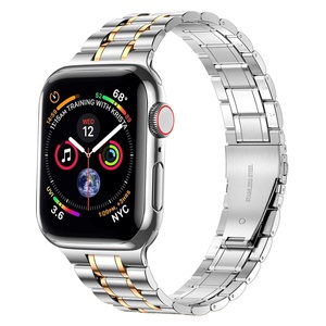 Correa de Reloj de Acero Inoxidable Upro para Apple Watch Series 8 7 6 Ultra 49mm 44mm 45mm 40mm 41mm con Cierre Plegable Reemplazable - Product Image 6