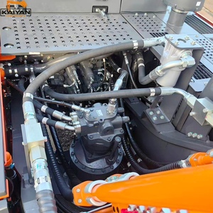 Excavadora de cadenas DEVELON DX220LCA usada, máquina de excavación mediana de segunda mano, 22 toneladas, con motor y capacidad de cazo de 0.22m, en venta. - Product Image 6
