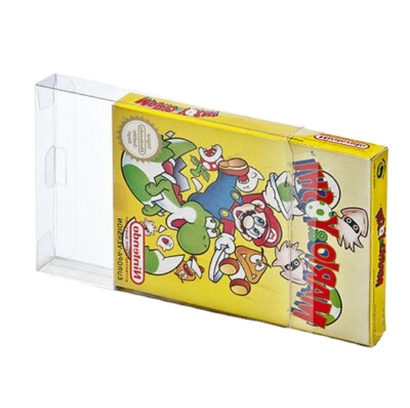 Simple Style Transparent Plastic Game Cartridge Protector Cover Case Clear Console Access Box for Game Console