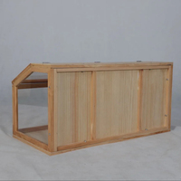 Chilochilo personnalisé Offre Spéciale Transparent cochon d'inde Cage en bois Hamster Cage maison à vendre