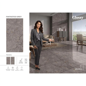 Gold Onyx Marble Look Porcelain Tiles 60x120cm Glossy Floor <b>Wall</b> for Luxury Interior Projects - Product Image 3