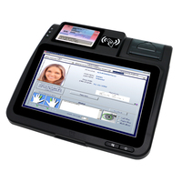 Tablette POS sous Android 11, système tout-en-un, avec imprimante thermique et scanner QR