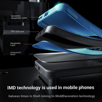 Étui professionnel mat IMD brillant Honor Magic7 Pro TPU+Acrylique avec chargement magnétique sans fil 80W et protection d'appareil photo 5G/4G