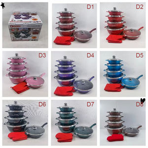 Juego de Ollas Dessini de 12 Piezas, de Aluminio Fundido con Revestimiento de Granito, Antiadherente, en Existencia - Product Image 5