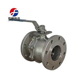 Kogelkraan Ansiapi6a Klasse 300 8 Inch Volledige Kogelkraan Boring Industrie Gegoten Roestvrij Staal 2 Stuks Zwevende Flens Kogelklep - Product Image 2