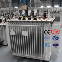 Transformateur de distribution triphasé à double enroulement série S13-M 20 kV, changeur de dérivation hors circuit, immergé dans l'huile, scellé