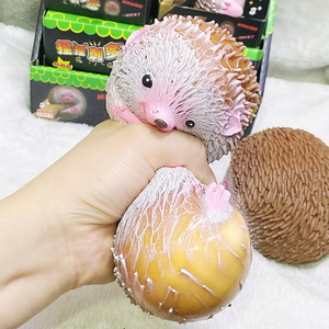 Hot Selling <b>Hedgehog</b> Stretch Squeeze <b>Toy</b> Novelty Prank <b>Toys</b> for 5 to 7 Years Children's Decompression Slow Rebound <b>Toy</b> - Product Image 3